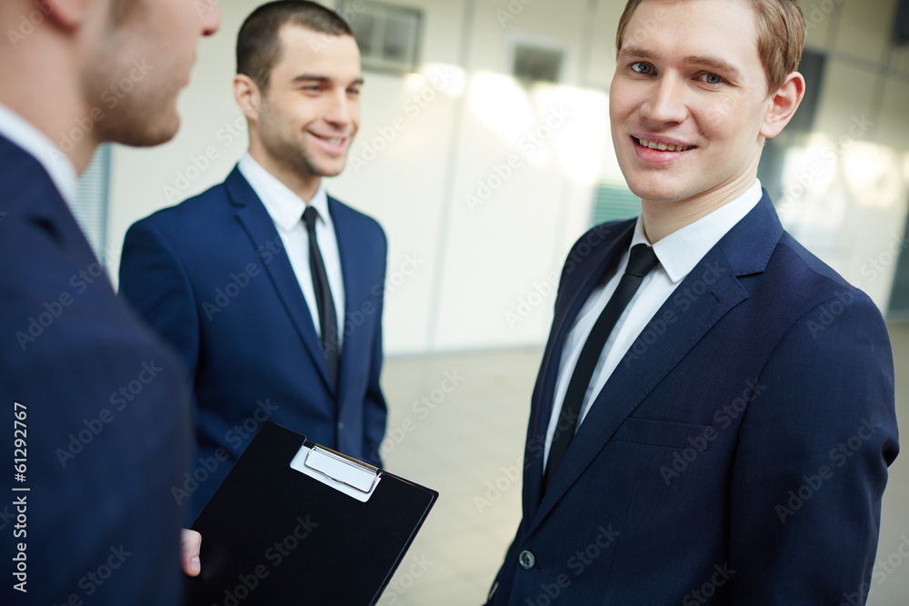 Wall mural Smart businessman