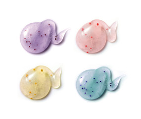 Gel isolated on white 