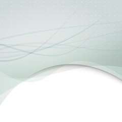 Modern transparent background with halftone swoosh lines