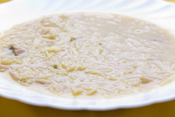bowl of soup