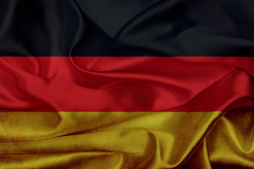 German grunge waving flag