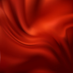 Abstract Vector Texture, Red Silk