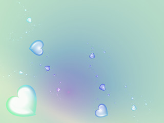 background with hearts