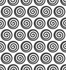 Abstract spiral vector seamless background.