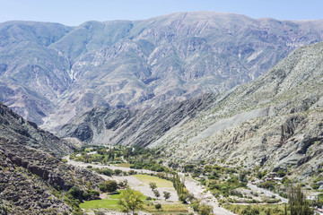Naklejka premium Hill of Seven Colors in Jujuy, Argentina.