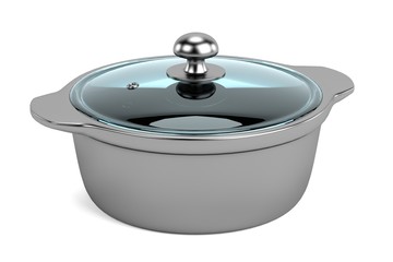 realistic 3d render of pot