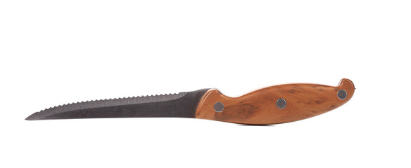 Close up of kitchen knife.