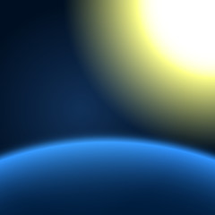 Abstract illustration with space for your business message