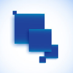 Tiled geometrical illustration for your business message