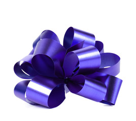 Blue ribbon decoration.