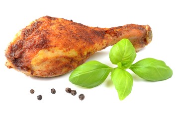 Leg with grilled chicken