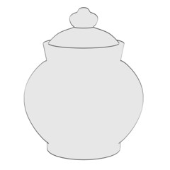 cartoon image of sugar basin