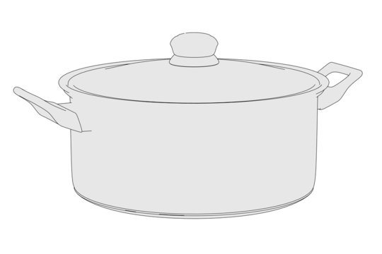 cartoon image of cooking pot