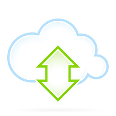 Cloud Computing Icon Communication