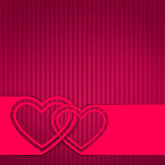 Hearts background