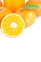 Fresh mandarin Orange.