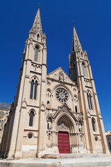 Fototapeta na wymiar Kościół św Baudille w Nimes