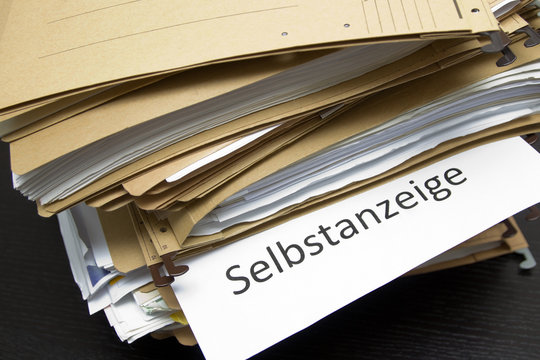 Steuer Recht - Urteil Selbstanzeige