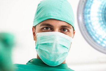 Surgeon at work