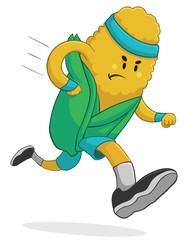 Healthy Corn Running