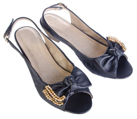 shoes, ladies shoes on background.