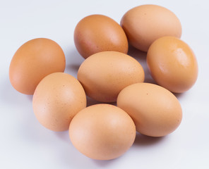 Brown eggs