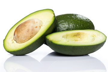 Fresh green avocado
