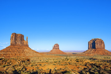 Fototapeta na wymiar Famous Monument Valley
