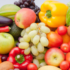 Fruits and vegetables for healthy