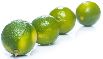 Fresh lime fruit