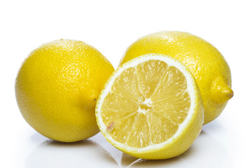 Fresh lemon fruit