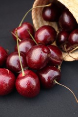 fresh cherries
