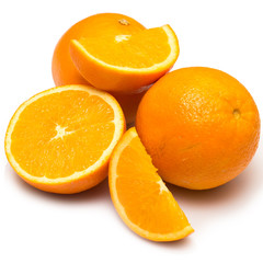 Fresh orange fruits