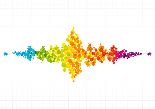 Abstract Design with Dots