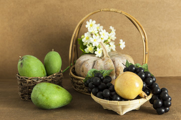 Fruits and vegetables