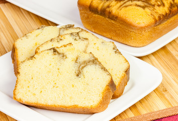 Pound Cake Slices