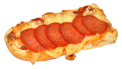 French Bread Pepperoni Pizza