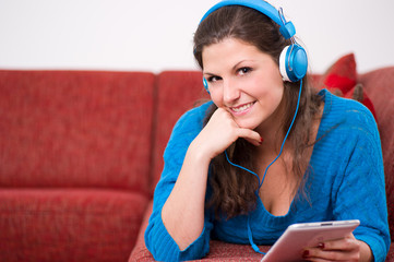 Entspannen und Musik hören