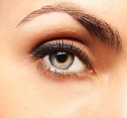 Fototapeta premium Pretty woman's eye