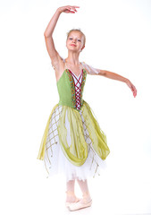 Naklejka premium Beautiful ballerina