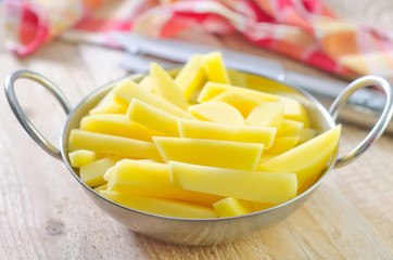 raw potato