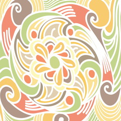 Abstract background. Ornamental vector pattern