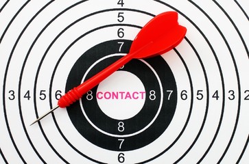 Contact target