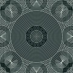 Lace decorative tile