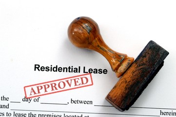 Residential lease - approved