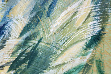 colorful background painted on the wall brush