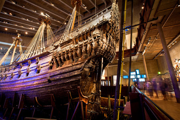 Vasa museum in Stockholm, Sweden - obrazy, fototapety, plakaty