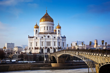 Fototapeta premium Christ the Savior Cathedral in Moscow