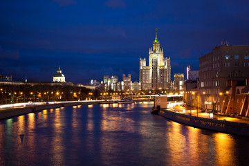 Stalin House in Moscow, Russia