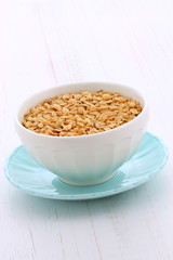 Delicious and healthy granola cereal